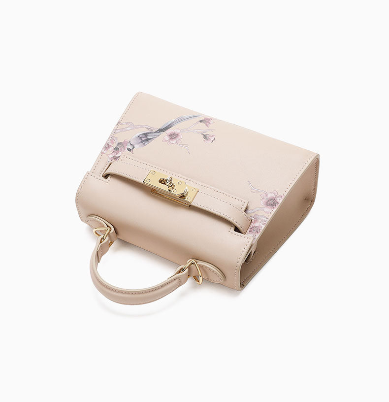 Art Print Kelly Bag – Luxury Crossbody Shoulder Handbag for Women