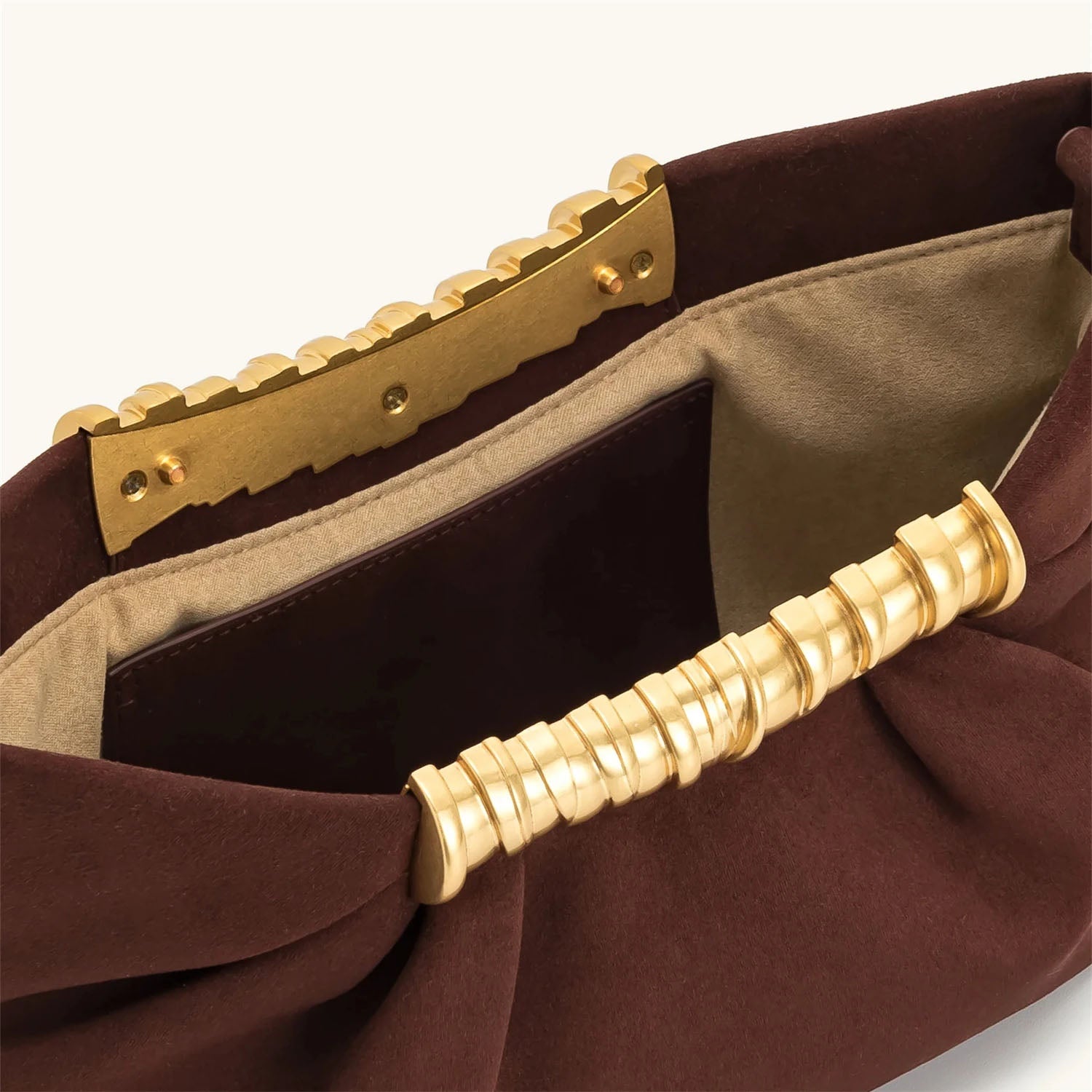 Leia Pleated Shoulder Bag – Mini Chain Purse