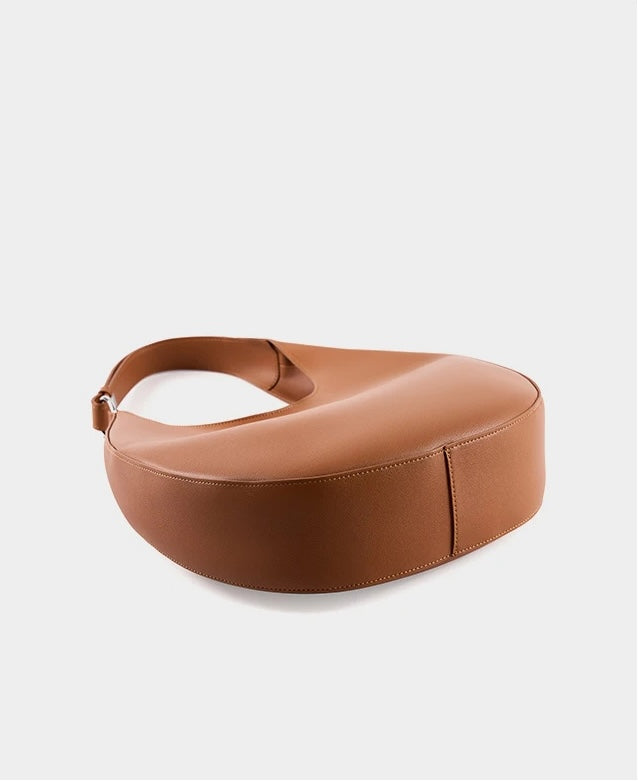 Women’s Luxury Leather Crescent Tote – Crossbody & Shoulder Bag