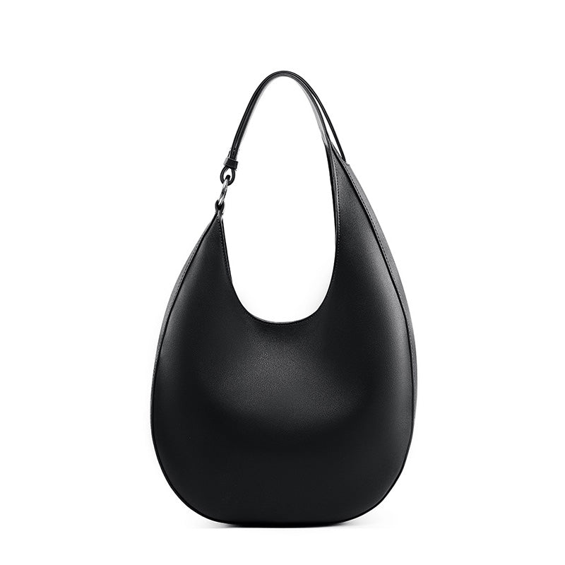 Women’s Luxury Leather Crescent Tote – Crossbody & Shoulder Bag