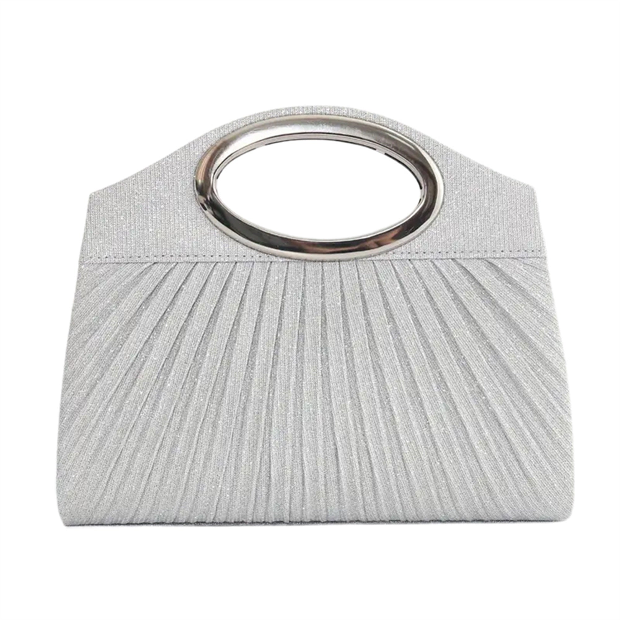 Elegant Pleated Evening Bag – Large Capacity Clutch Tote